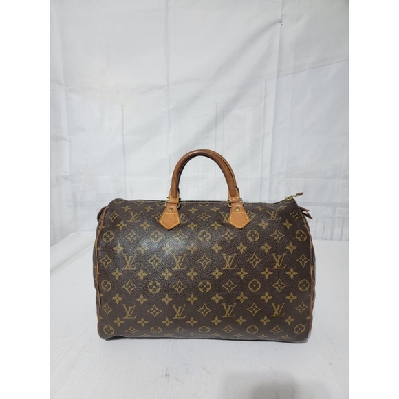 Louis Vuitton Monogram Canvas Speedy 30 Brown - Picture 5 of 13